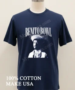 Benito Bowl Bad Bunny Portrait Musician Fan Art Shirt