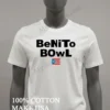 Benito Bowl Puerto Rico Flag Typography National Pride Shirt White T Shirt 1