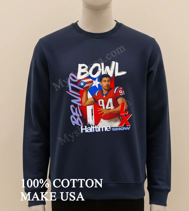 Benito Bowl Puerto Rico Football Fan Shirt - long sleve shirt Benito Bowl Puerto Rico Football Fan Shirt Long Sleve Shirt