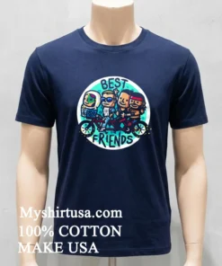 Best Friends All Elite Wrestling Cartoon new t-shirt