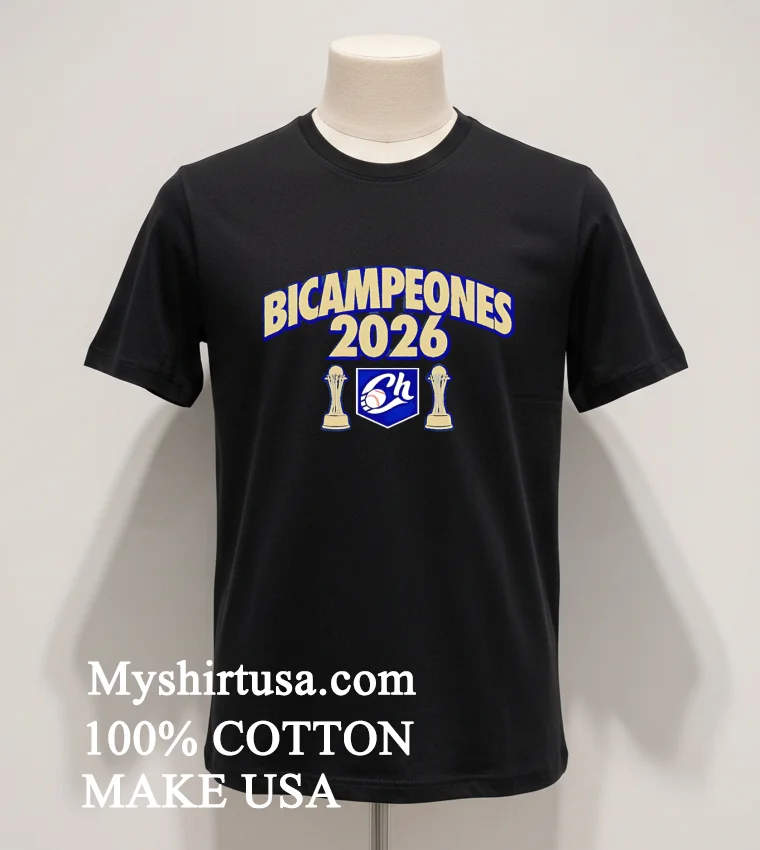 Bicampeones 2026 Shirt Balck Shirt