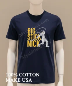 Big Stick Nick Castellanos Baseball Player Home Run Swing funny america t-shirts