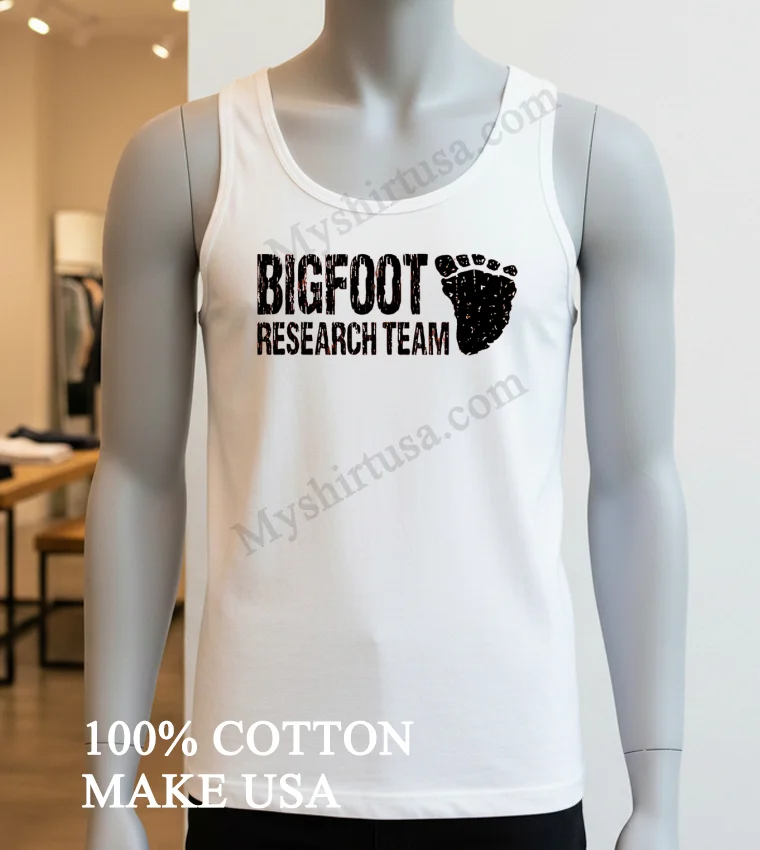 Bigfoot Research Team Shirt White T Shirt 2