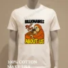 Billionaires Dont Care About Us Mother And Baby Monkey Shirt White T Shirt 1
