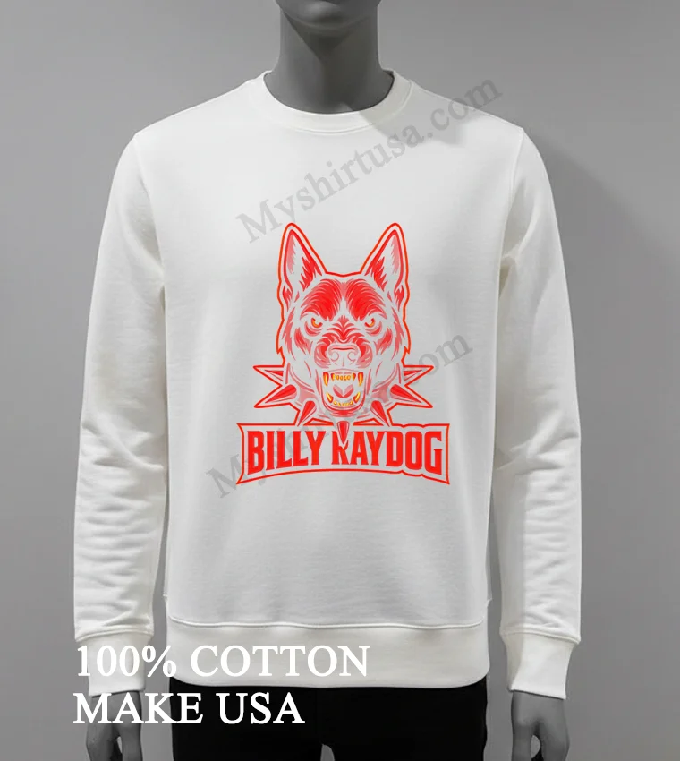 Billy Ray Dog German Shepherd Shirt White T Shirt 3