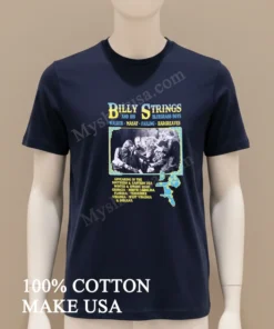 Billy Strings And His Bluegrass Boys Southern Eastern Usa Tour funny america t-shirts