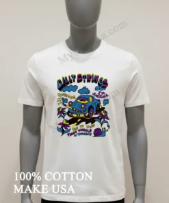 Billy Strings Burning Smoking Blue Car 33 Got To Keep Wheels funny america t-shirts