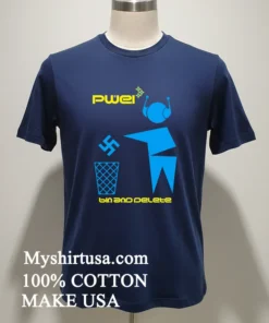 Bin And Delete Robot Art T Shirt