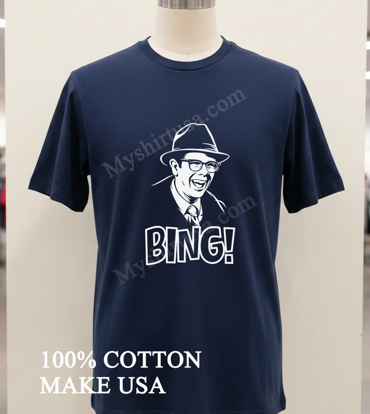 Bing Ned Ryerson Groundhog Day funny america t-shirts - navy-shirt Bing Ned Ryerson Groundhog Day Shirt Navy Shirt 1