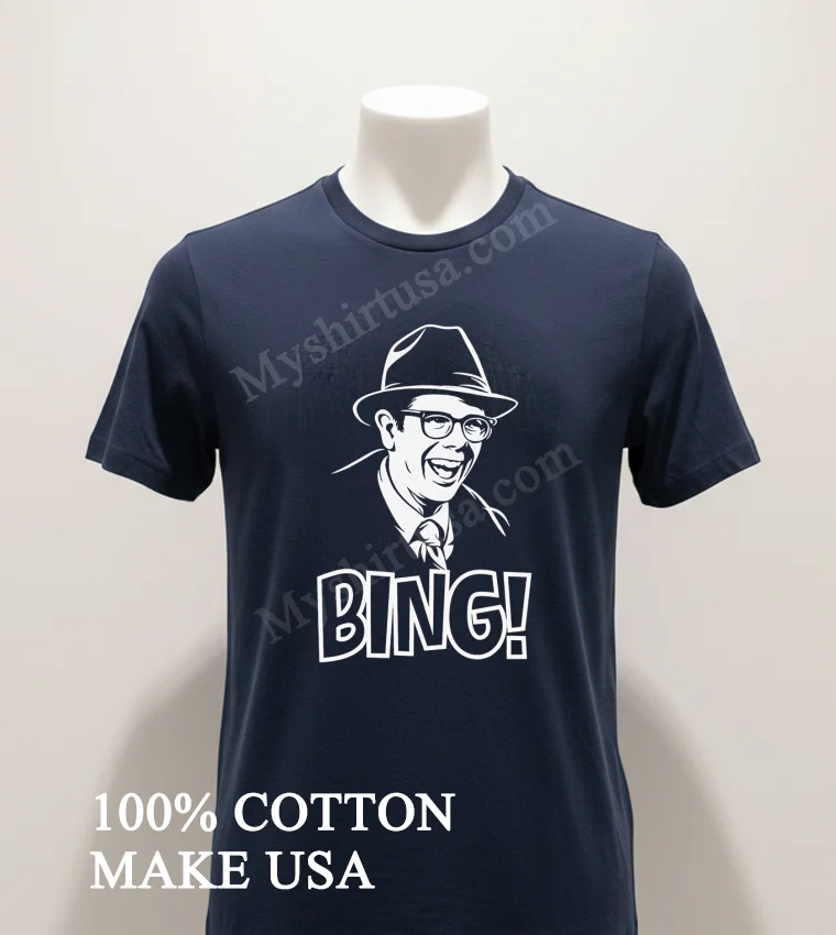 Bing Ned Ryerson Groundhog Day Shirt Navy Shirt
