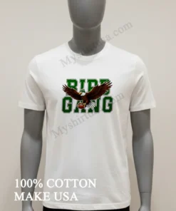 Bird Gang Philly Eagles Football Game Day funny america t-shirts