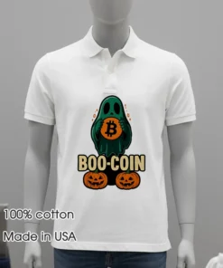 Bitcoin Halloween Ghost Shirt