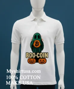Bitcoin Halloween Ghost Shirt