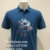 Bitcoin Logo Heavyweight Shirt Navy Shirt 1