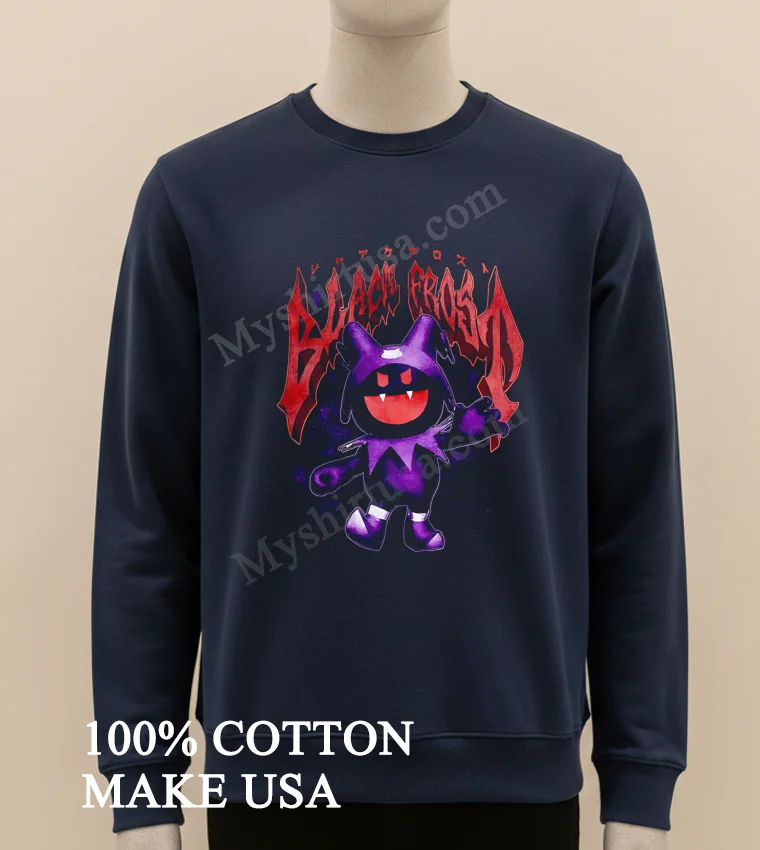Black Frost Jack Frost Evil Variant Shin Megami Tensei funny america t-shirts - long sleve shirt Black Frost Jack Frost Evil Variant Shin Megami Tensei Shirt Long Sleve Shirt