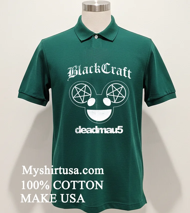 Blackcraft Ghosts N Stuff Deadmau5 Shirt - green-shirt Blackcraft Ghosts N Stuff Deadmau5 Shirt Green Shirt