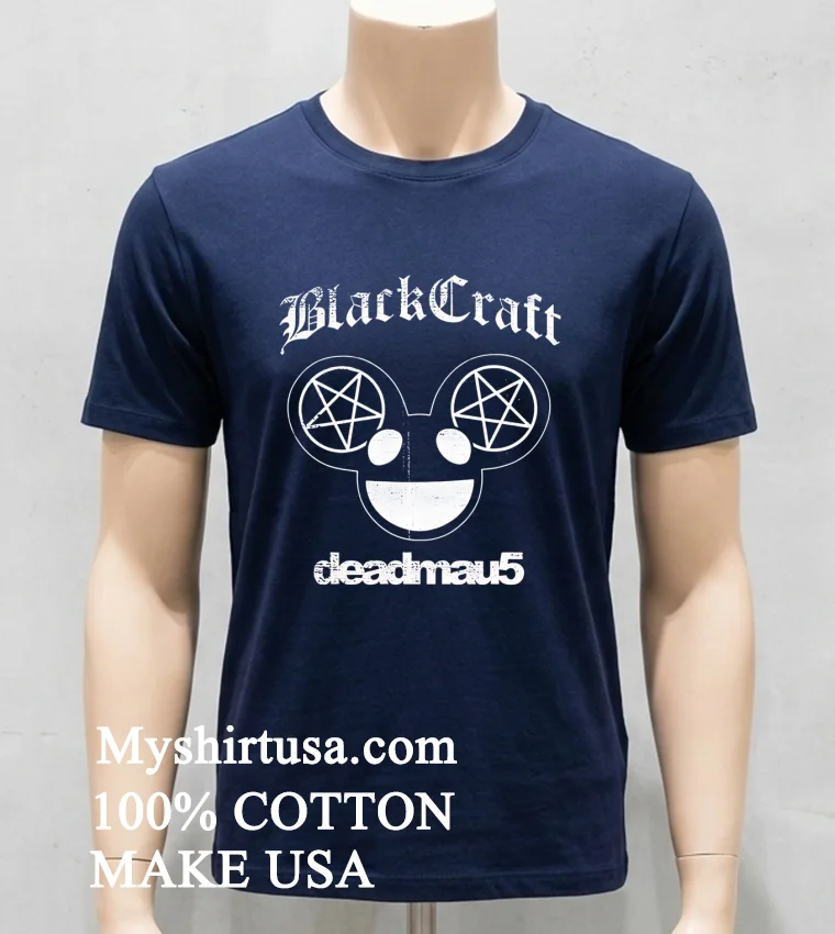 Blackcraft Ghosts N Stuff Deadmau5 Shirt Navy Shirt
