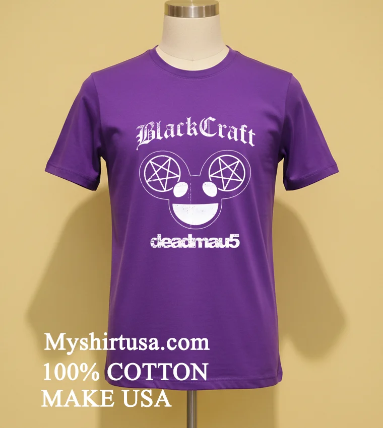 Blackcraft Ghosts N Stuff Deadmau5 Shirt Purple Shirt