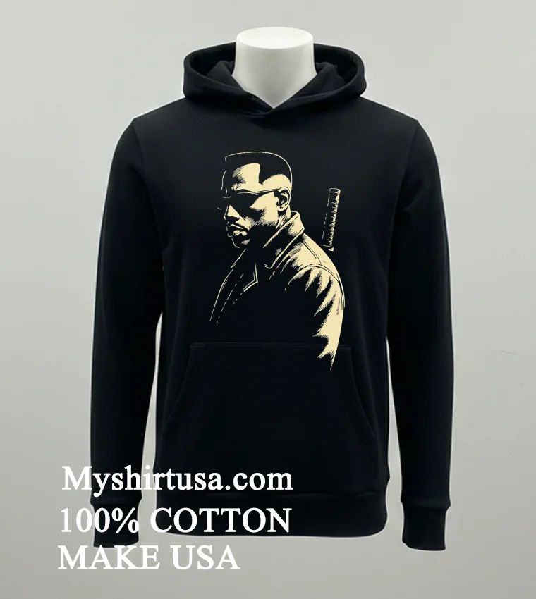 Blade Wesley Snipes Classic Shirt - balck-shirt Blade Wesley Snipes Classic Shirt Balck Shirt