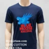 Blue Moose Racing Mascot Shirt Navy Shirt