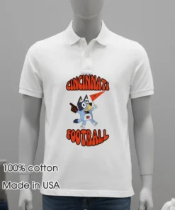 Bluey Cincinnati Bengals Football Shirt