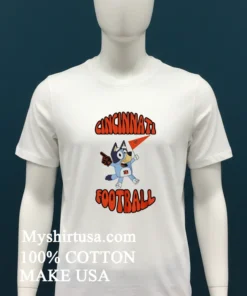 Bluey Cincinnati Bengals Football Shirt