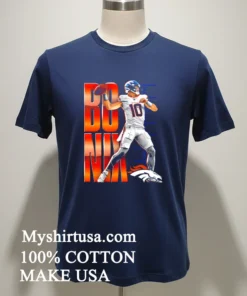 Bo Nix Denver Broncos Football Player Shirt