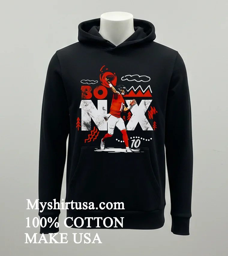 Bo Nix Denver Player Name Shirt - balck-shirt Bo Nix Denver Player Name Shirt Balck Shirt