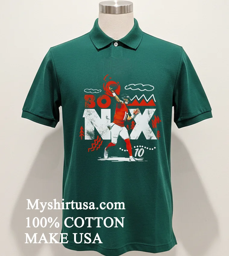Bo Nix Denver Player Name Shirt Green Shirt