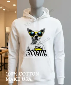 Boozin Chihuahua Dog funny america t-shirts