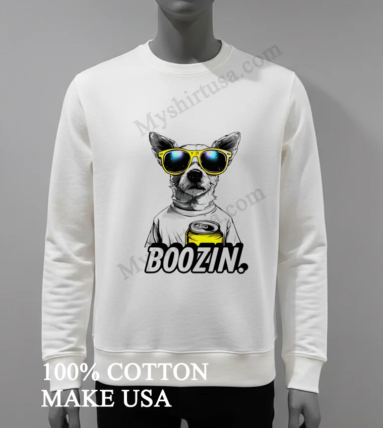 Boozin Chihuahua Dog funny america t-shirts - white-t-shirt Boozin Chihuahua Dog Shirt White T Shirt 3