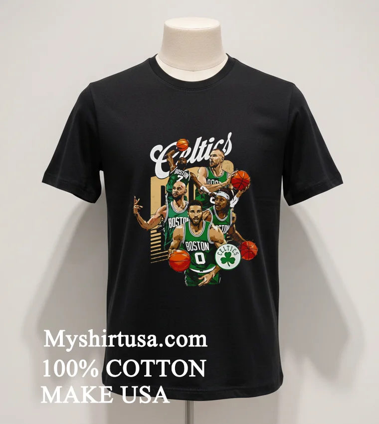Boston Celtics Basketball Players Graphic funny america t-shirts - balck-shirt Boston Celtics Basketball Players Graphic Shirt Balck Shirt