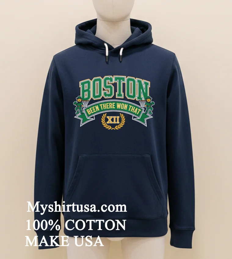 Boston Celtics Been There Won That Xii Shirt Navy Shirt 1