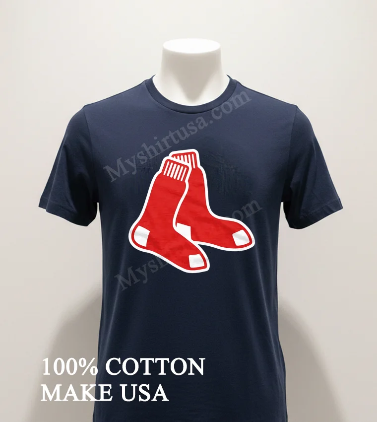 Boston Red Sox Baseball Team Logo Shirt Navy Shirt 1