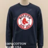 Boston Red Sox Official Circle Logo Hanging Red Socks Baseball Shirt Long Sleve Shirt
