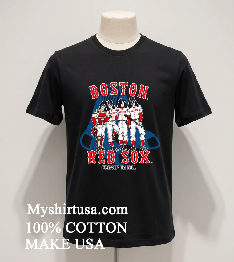 Boston Red Sox X Dressed To Kill Shirt - balck-shirt Boston Red Sox X Dressed To Kill Shirt Balck Shirt 1