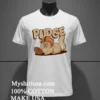 Bowling Green State Pudge The Cat Shirt White T Shirt 2