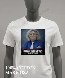 Breaking News Per Blaze Carols Man Wearing Glasses funny america t-shirts