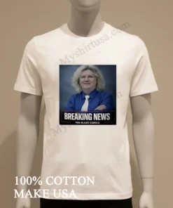Breaking News Per Blaze Carols Man Wearing Glasses funny america t-shirts
