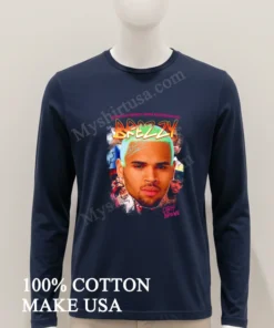 Breezy Chris Brown You Can T Be Old And Wise funny america t-shirts