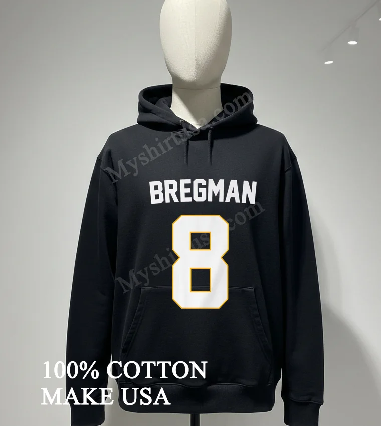 Bregman 8 Baseball Player Name And Number Custom funny america t-shirts - hoodie-shirt Bregman 8 Baseball Player Name And Number Custom Shirt Hoodie Shirt