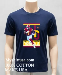 Brian Robinson Jr Superstar Washington Commanders Official Nfl Football Wall Poster Shirt