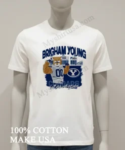 Brigham Young University Cougars Cosmo Mascot Lavell Edwards Stadium funny america t-shirts