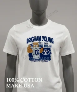 Brigham Young University Cougars Cosmo Mascot Lavell Edwards Stadium funny america t-shirts