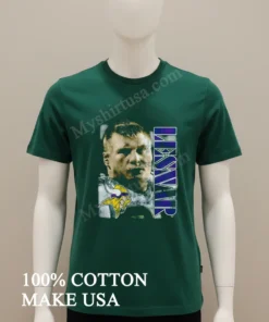 Brock Lesnar Minnesota Vikings Purple Text Portrait Football Logo funny america t-shirts