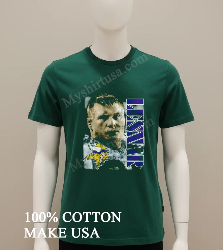 Brock Lesnar Minnesota Vikings Purple Text Portrait Football Logo funny america t-shirts - green-shirt Brock Lesnar Minnesota Vikings Purple Text Portrait Football Logo Shirt Green Shirt