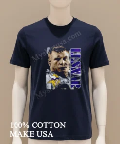 Brock Lesnar Minnesota Vikings Purple Text Portrait Football Logo funny america t-shirts