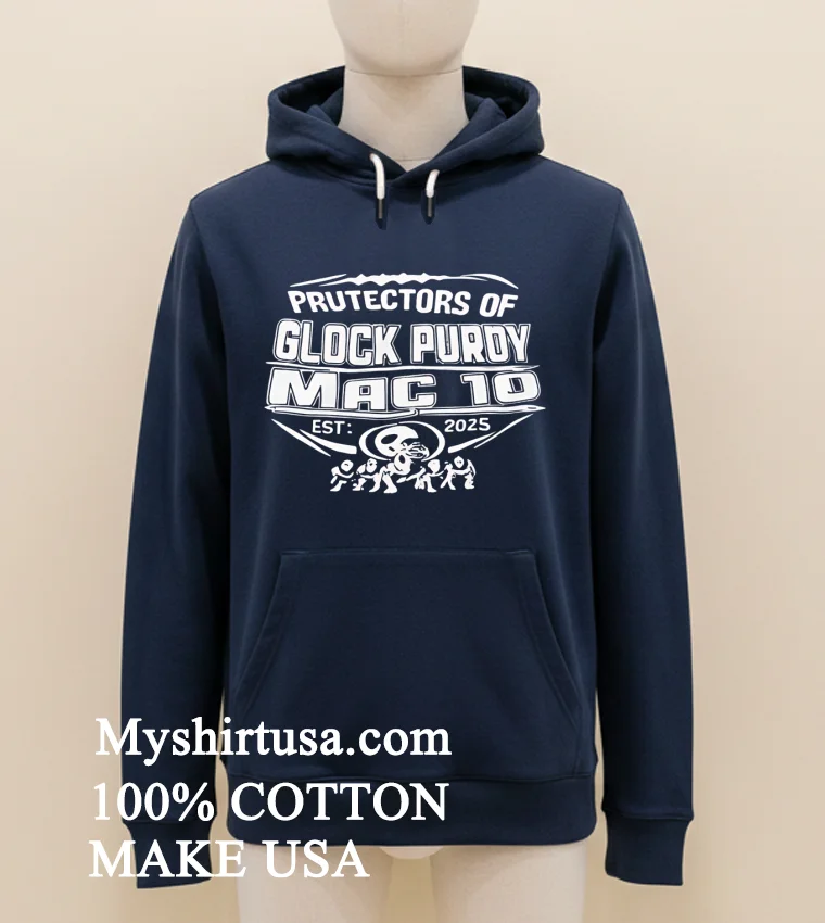 Brock Purdy San Francisco 49ers Protectors Of Glock Purdy Mac 10 Est 2025 Shirt Navy Shirt 1