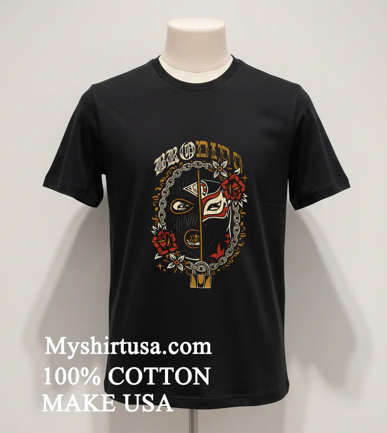 Brody King And Bandido Mask Shirt Balck Shirt