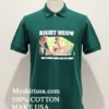 Broken Lizard Right Meow Do I Look Like Cat To You Shirt Green Shirt
